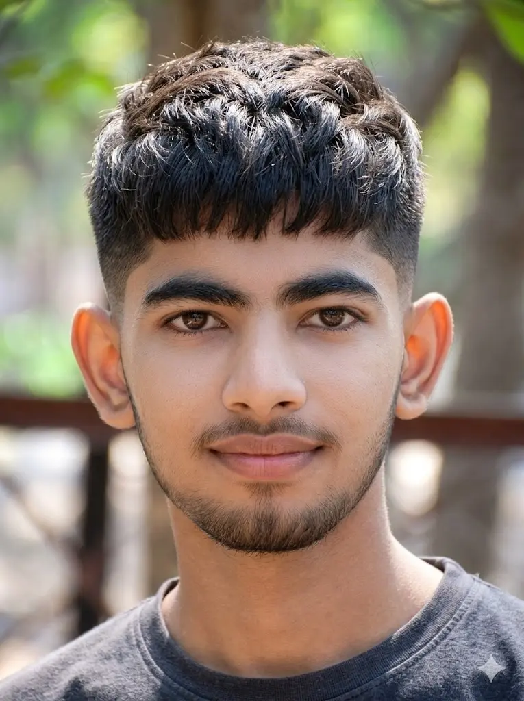 French Crop Fade Modern Look