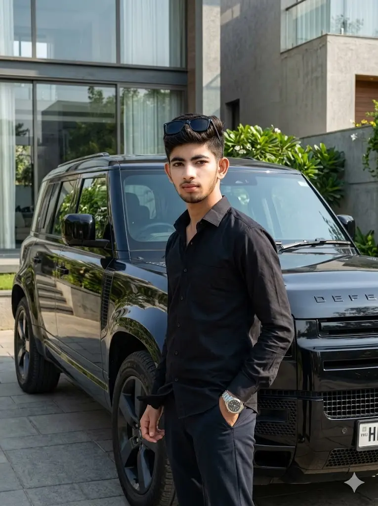 Luxury Driveway Boss Portrait