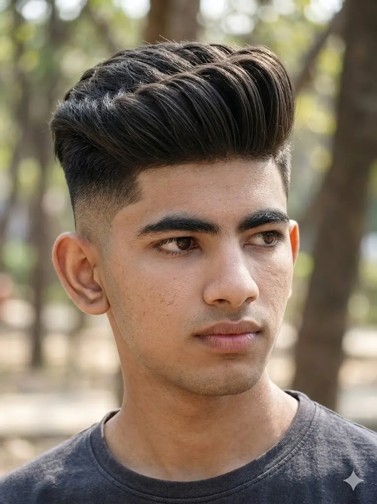 Pompadour Fade Classic Modern Style