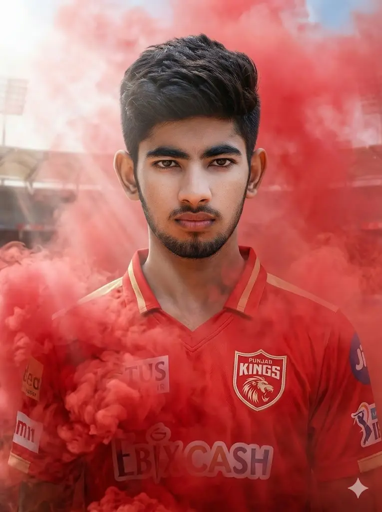 Punjab Kings Red Smoke Reveal Poster