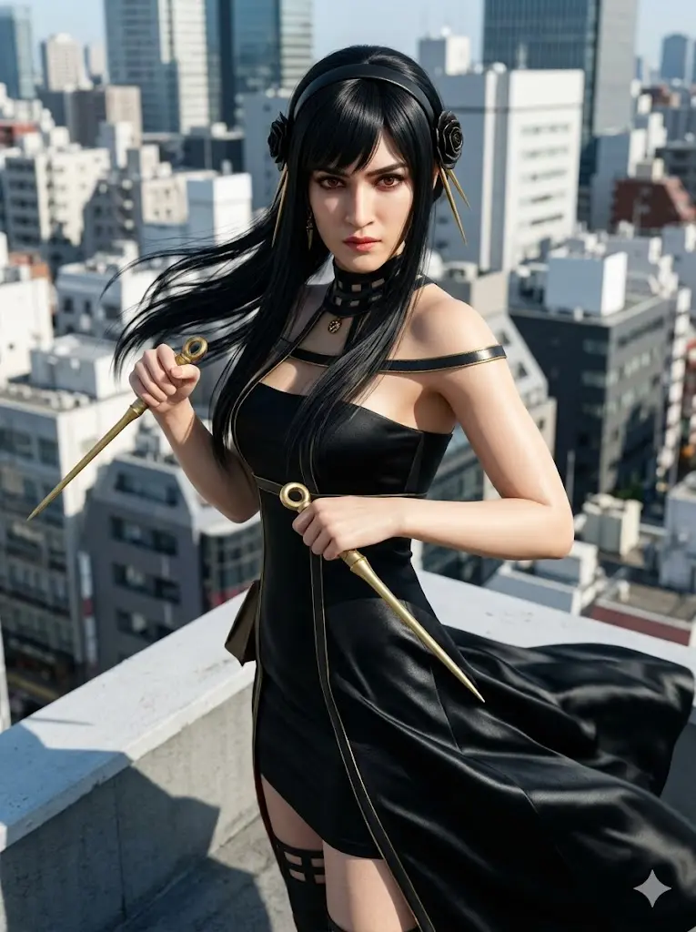 Thorn Princess Rooftop Strike – Yor Forger Transformation