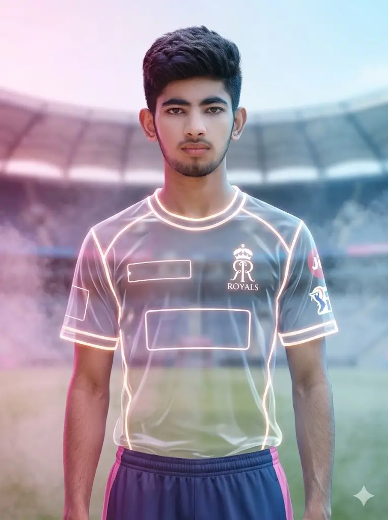 Transparent Jersey Outline Concept