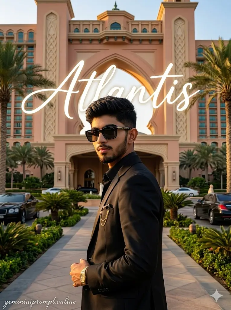 Atlantis The Palm Royal Entry Shot
