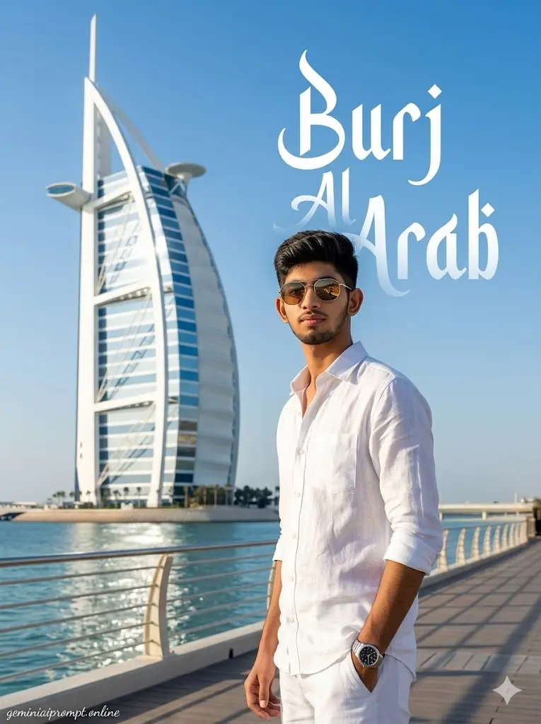 Burj Al Arab Luxury Arrival Portrait