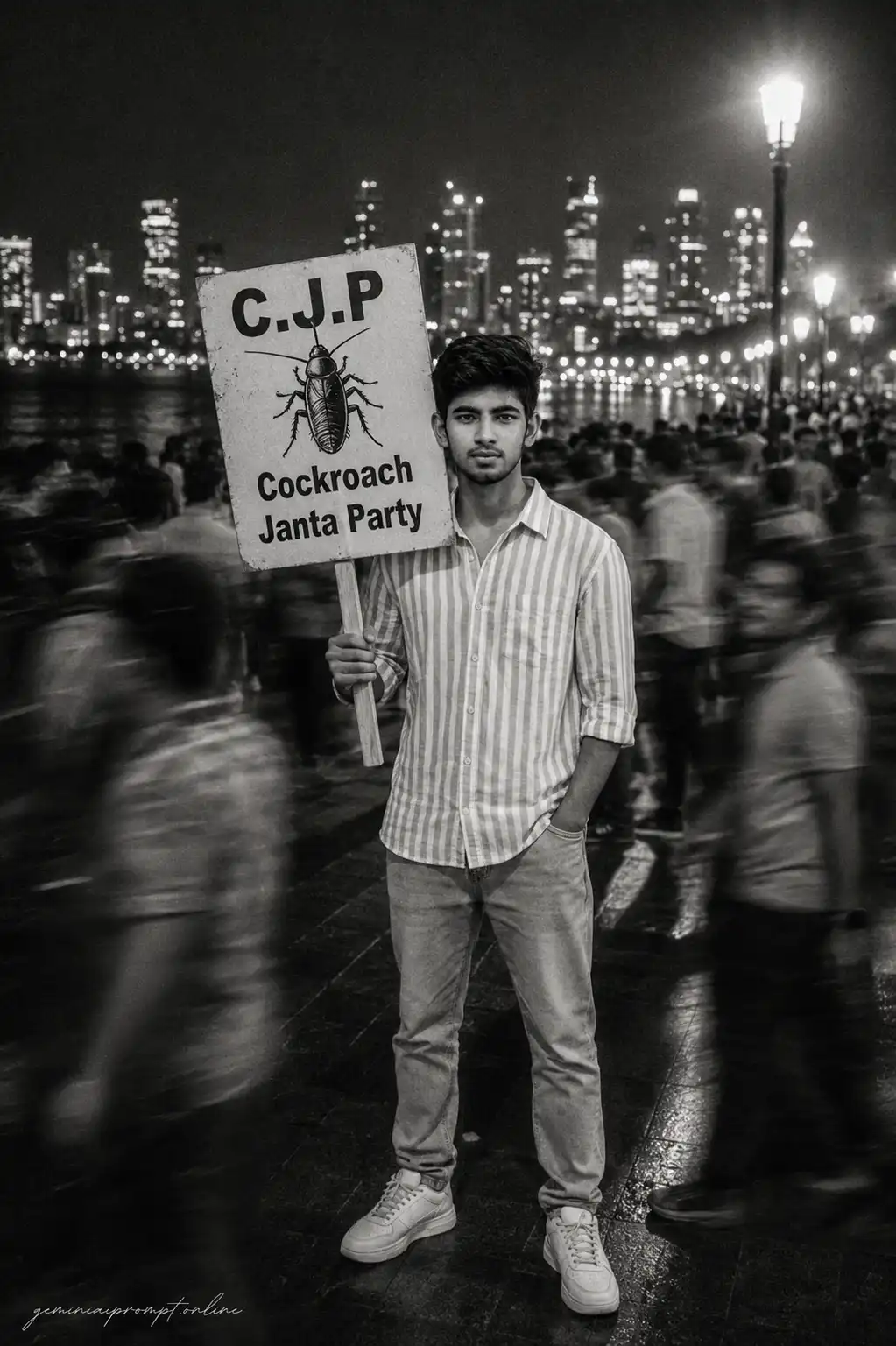 CJP Night Poster Prompt ChatGPT