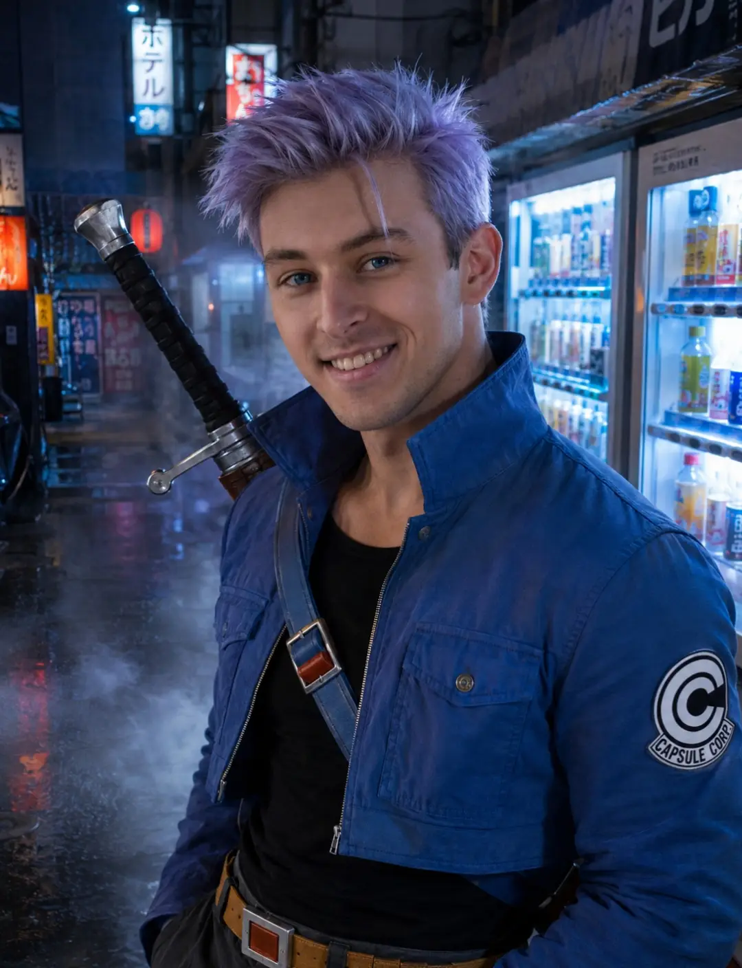 Future Trunks – Tokyo Alley Hero Shot