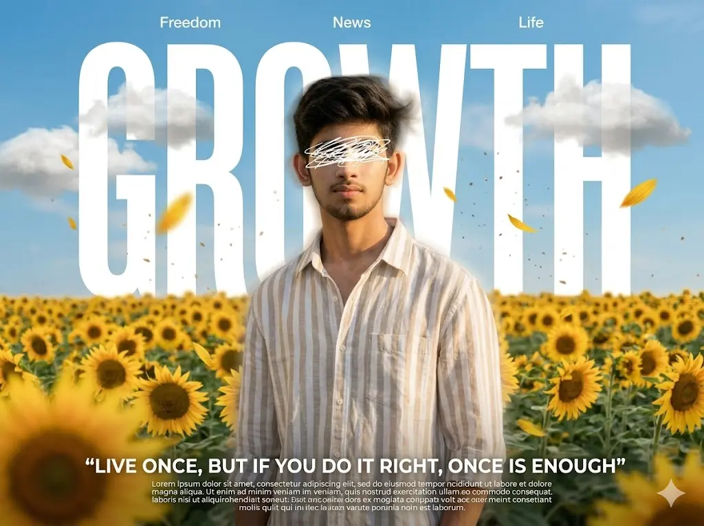 Growth Magazine Poster Prompt