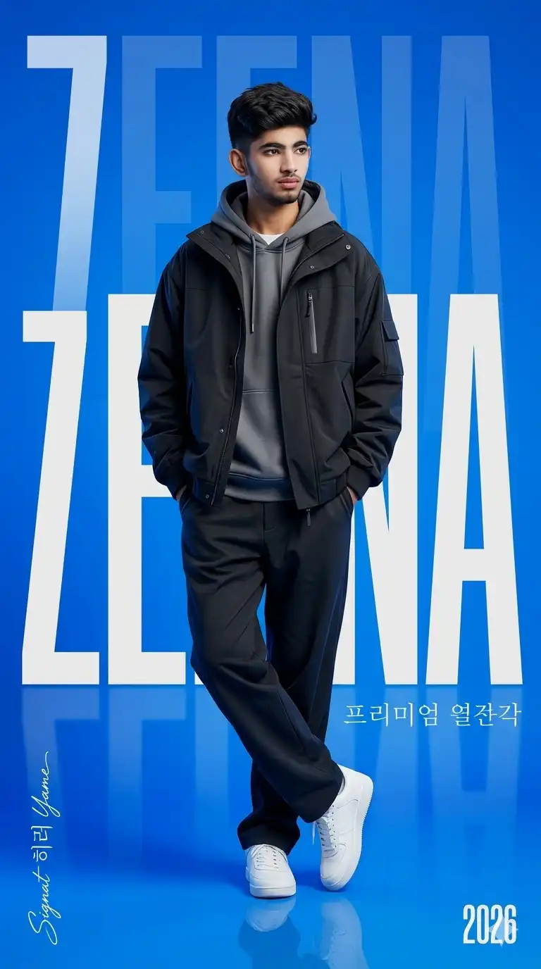 Korean Fashion Brand Billboard Poster