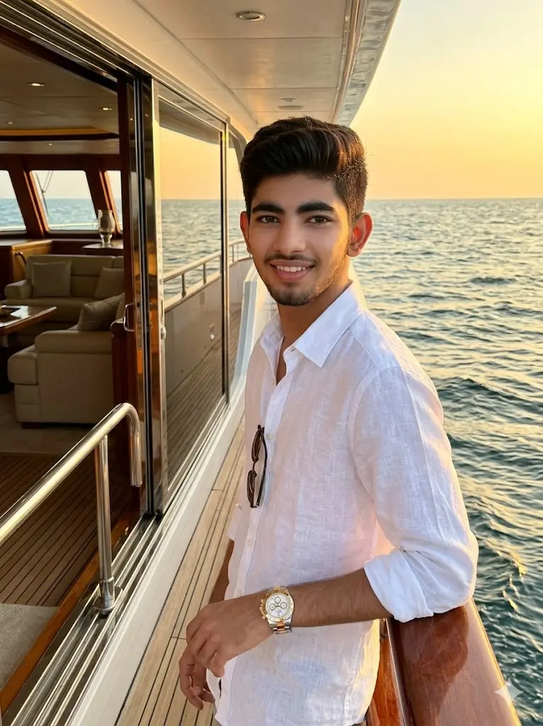 Luxury Yacht VIP Portrait