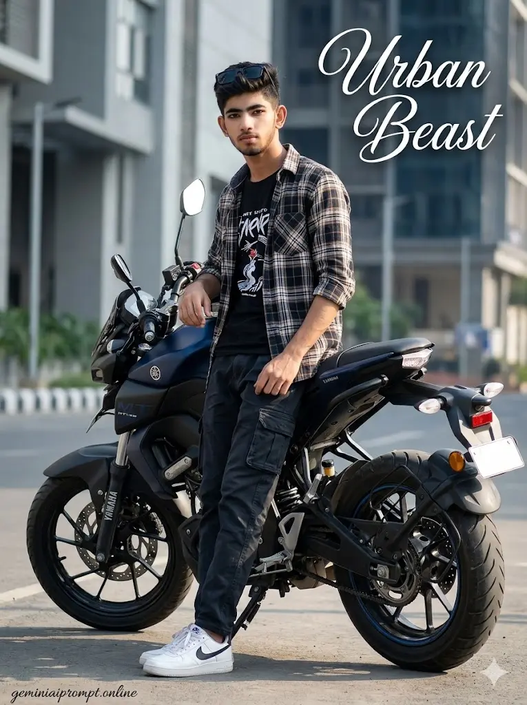 MT 15 Urban Attitude Pose