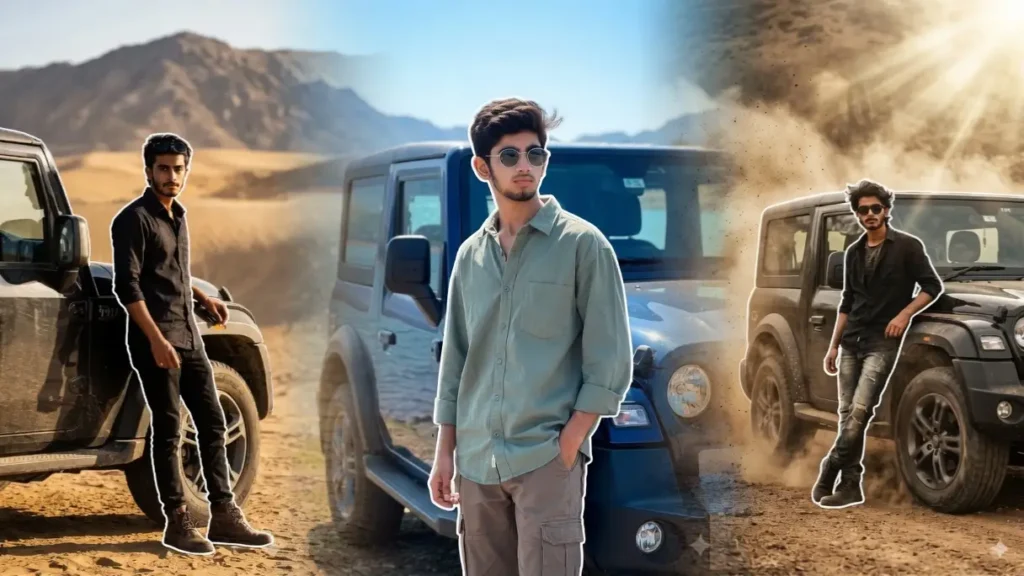 8 Mahindra Thar Gemini AI Prompts To Create Viral 4K Attitude Photo In Seconds Mahindra Thar Gemini AI Prompts Mahindra Thar Gemini AI Prompts