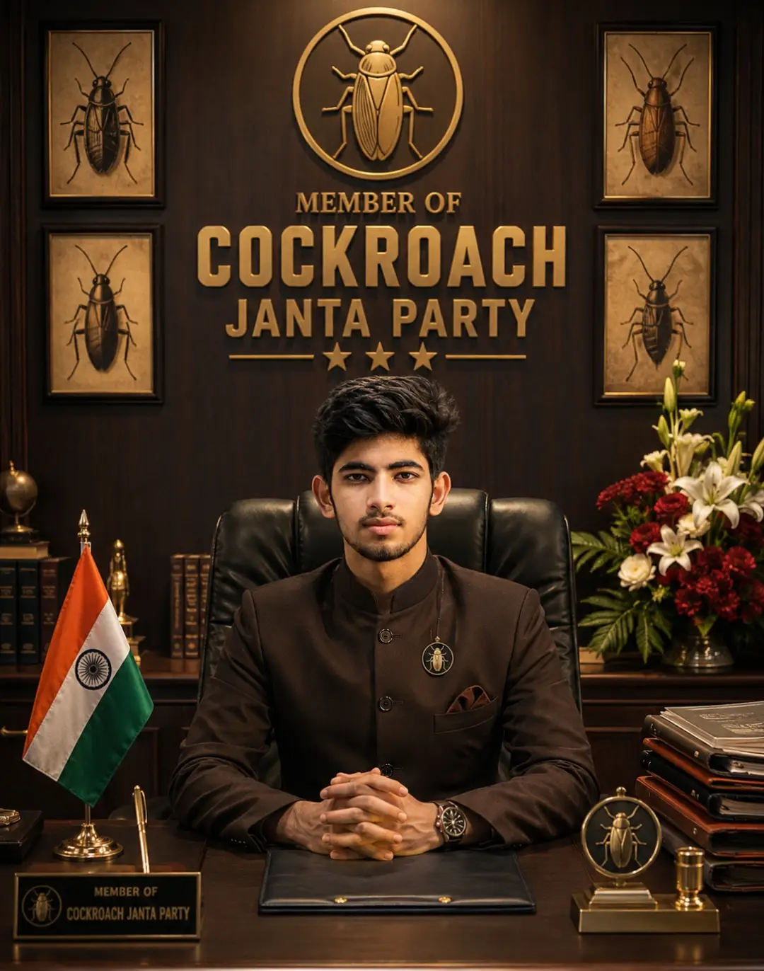 Member of Cockroach Janta Party ChatGPT Prompt