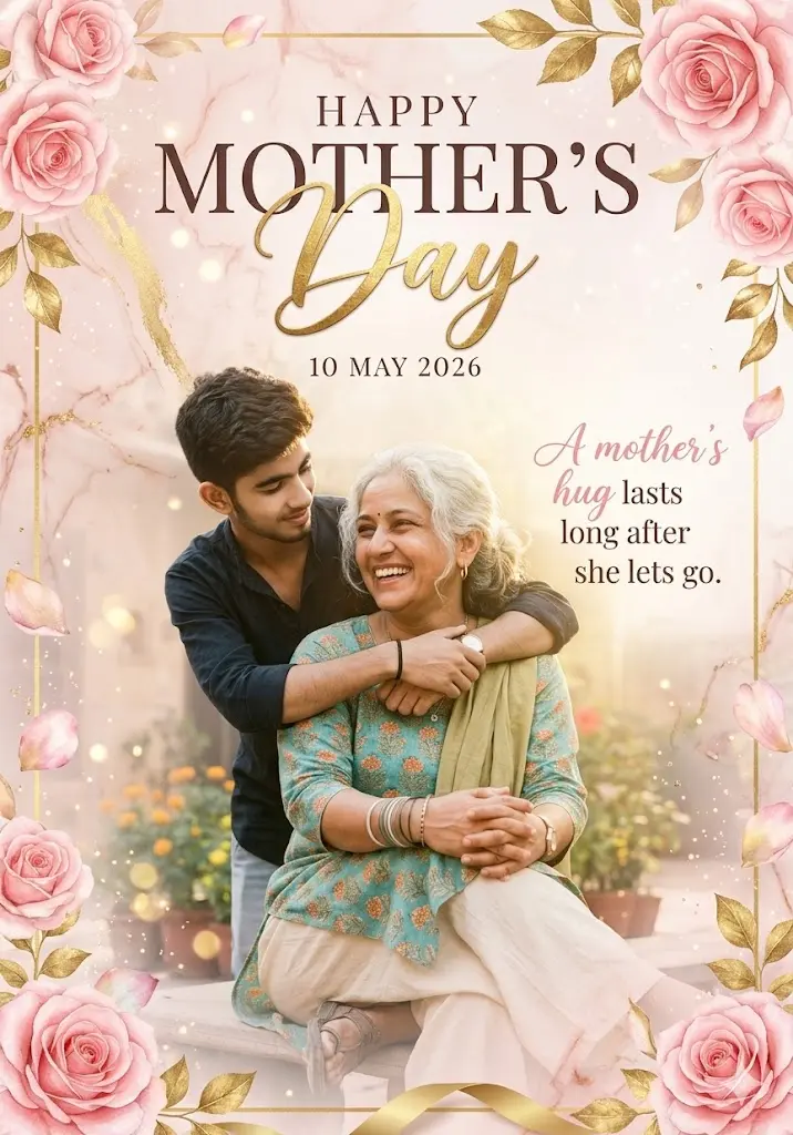Royal Mothers Day Portrait Poster