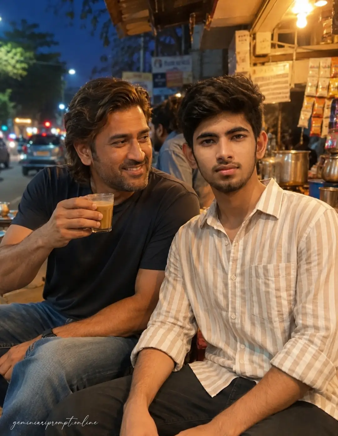 Tea Stall Conversation With Dhoni