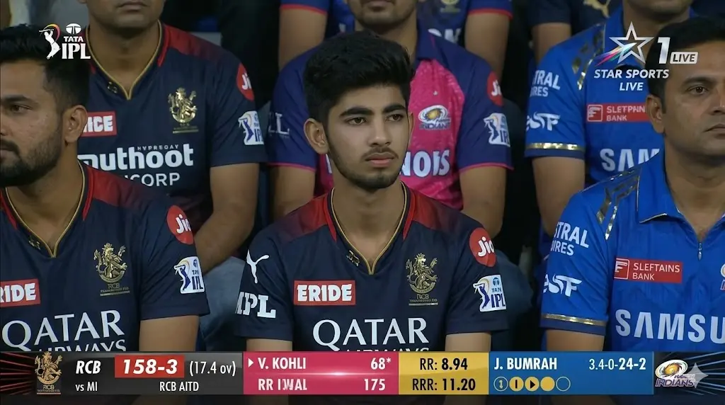 IPL Live Broadcast Stadium Screenshot Prompt