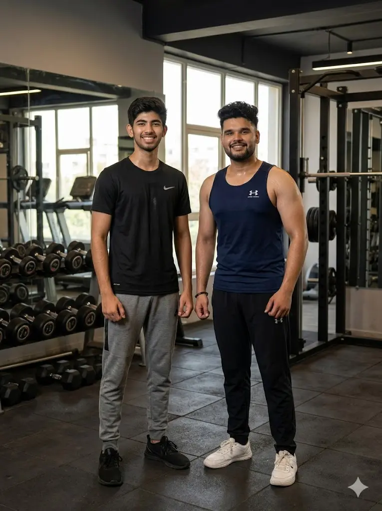 Gym Friends Fitness Portrait