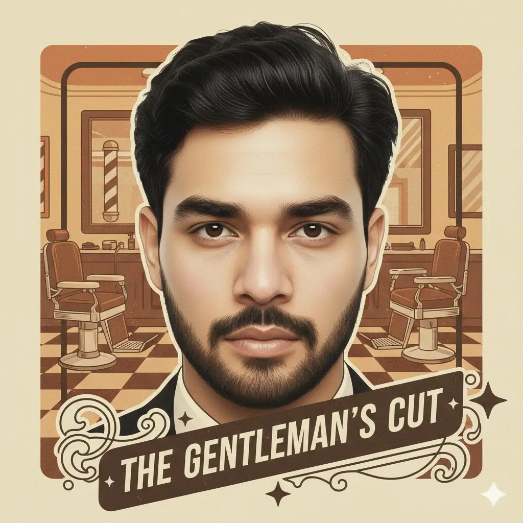 AI Prompts For Retro Portraits For Boys