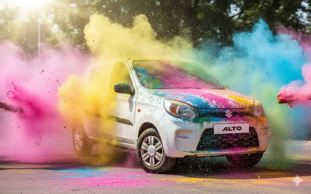 Color Storm Holi Car