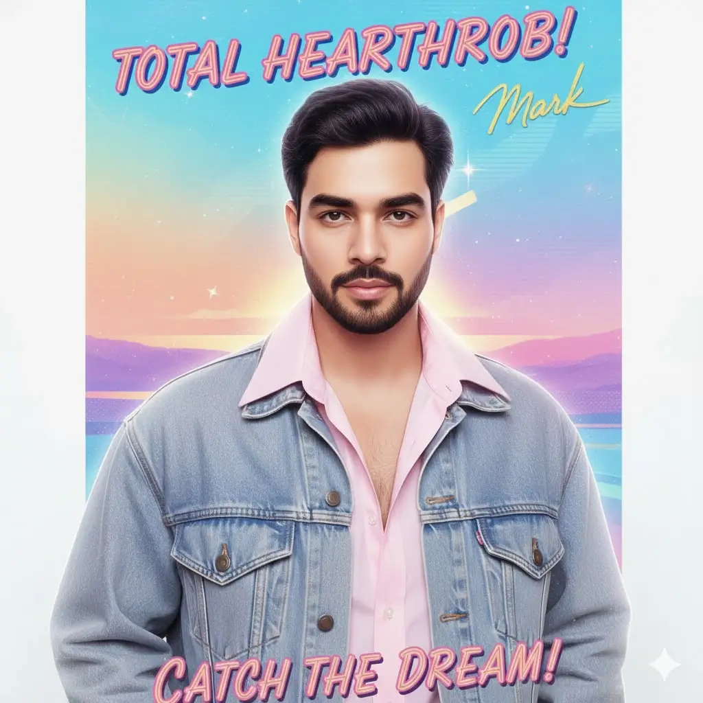 Gemini AI Prompt For Retro Portraits For Boys