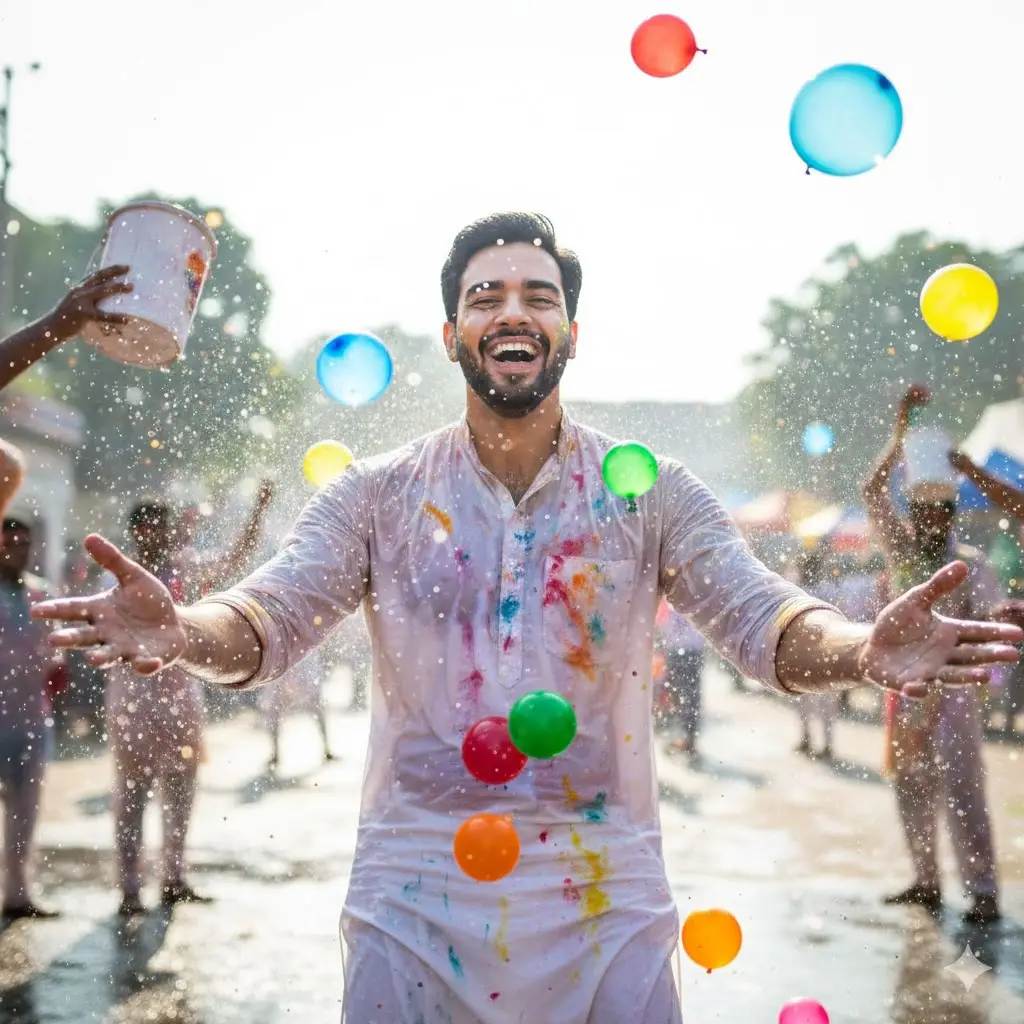 Gemini AI gemini ai Holi Prompt For Men2