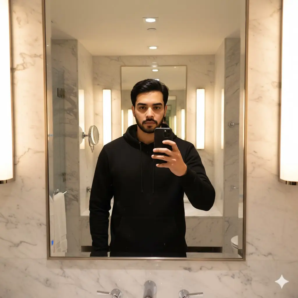 Gemini Mirror Selfie Prompts Boys