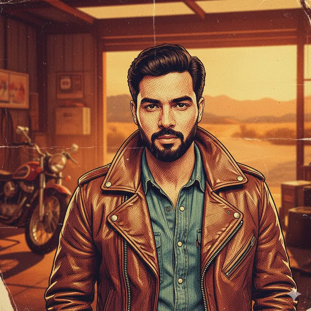 Gemini Prompts For Retro Portraits For Boys