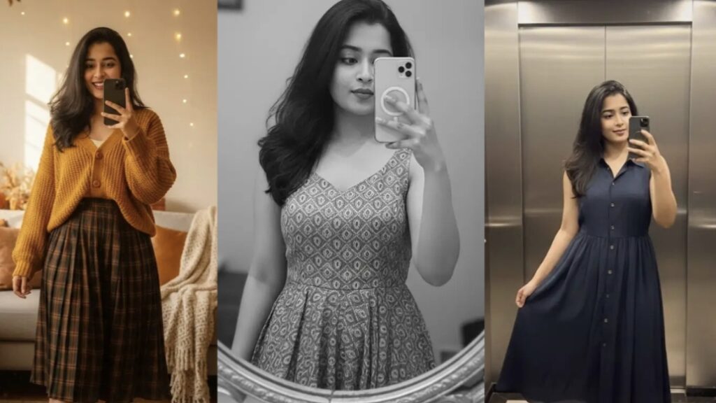 Mirror Selfie Gemini Prompt For Girls