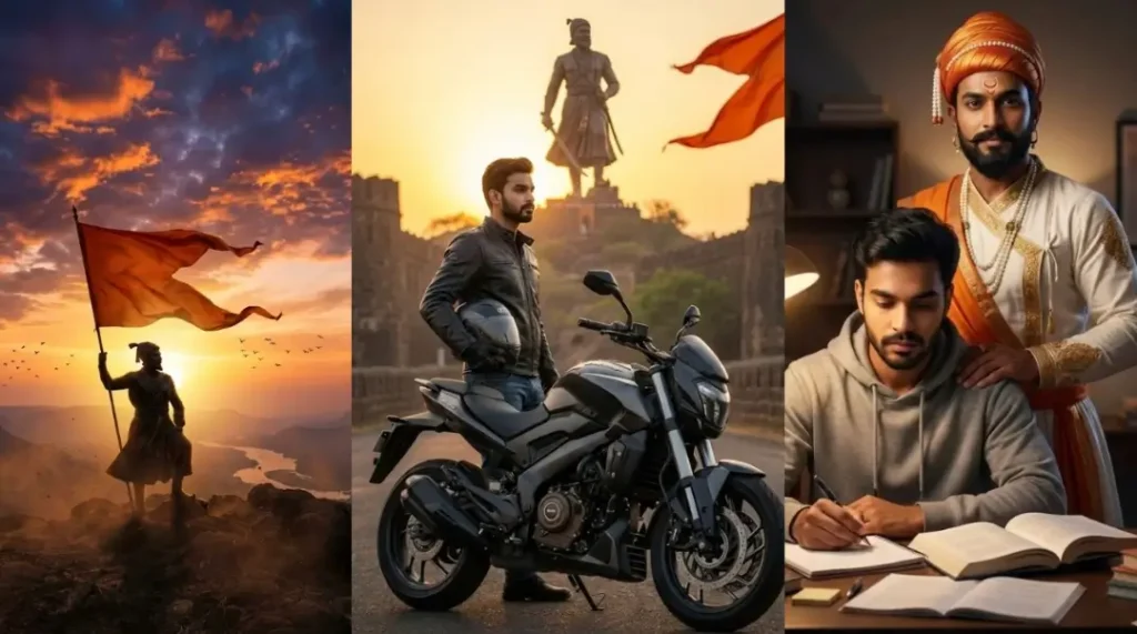 Shivaji Maharaj Jayanti AI photo prompts 3