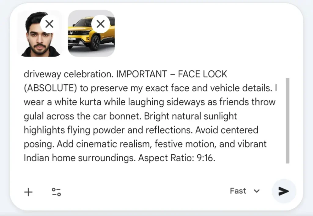 upload photo and car