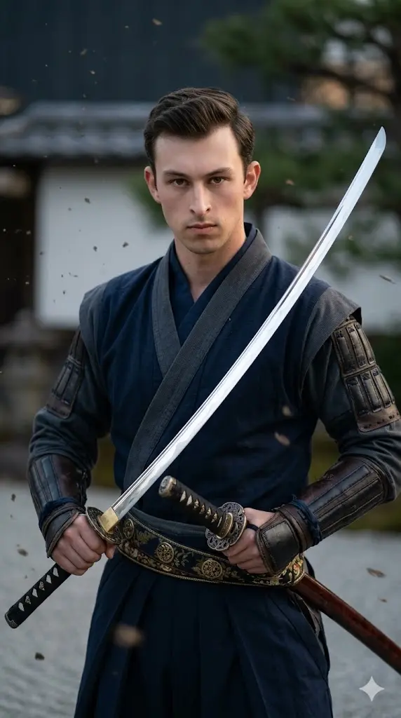 11 One Punch Man Gemini Prompts: Turn Yourself Into Iconic Realistic Anime Characters Atomic Samurai Blade Master Atomic Samurai Blade Master