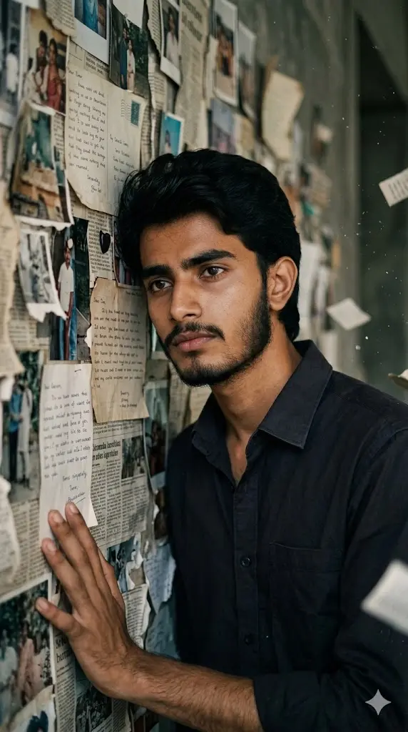 Broken Memories Wall Scene