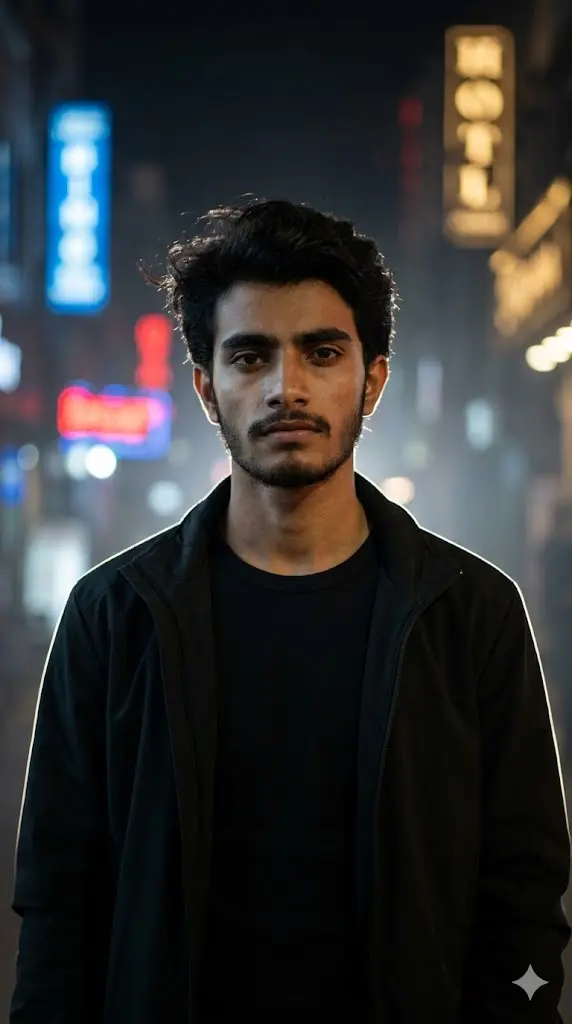 Dark Street Aura Portrait