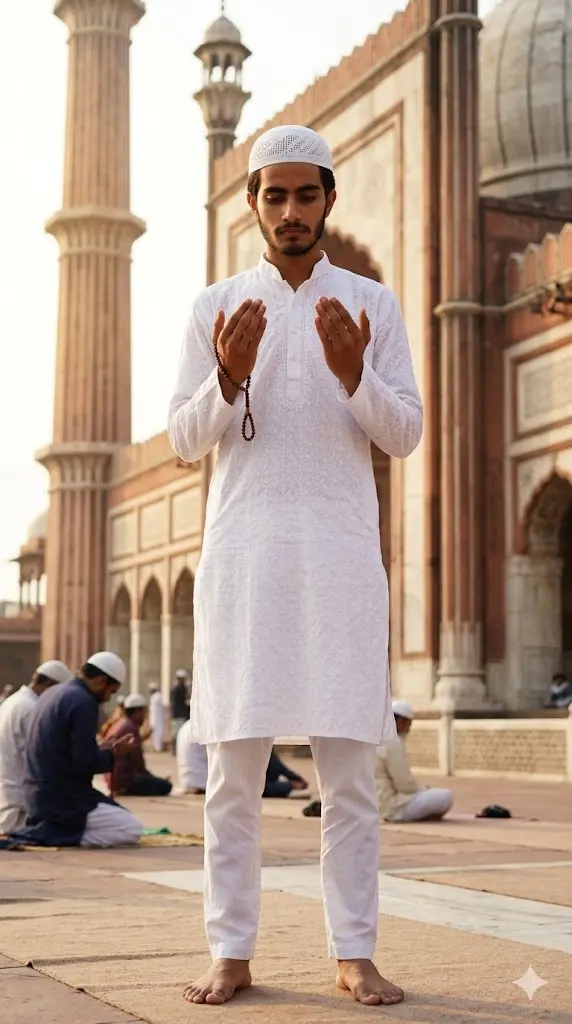 Eid Prayer Moment Portrait
