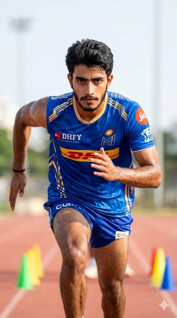 Fitness Track Sprint Athlete