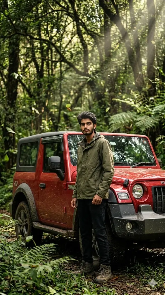 Forest Adventure Thar Portrait