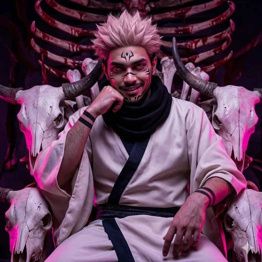 Gemini AI Ryomen Sukuna prompt