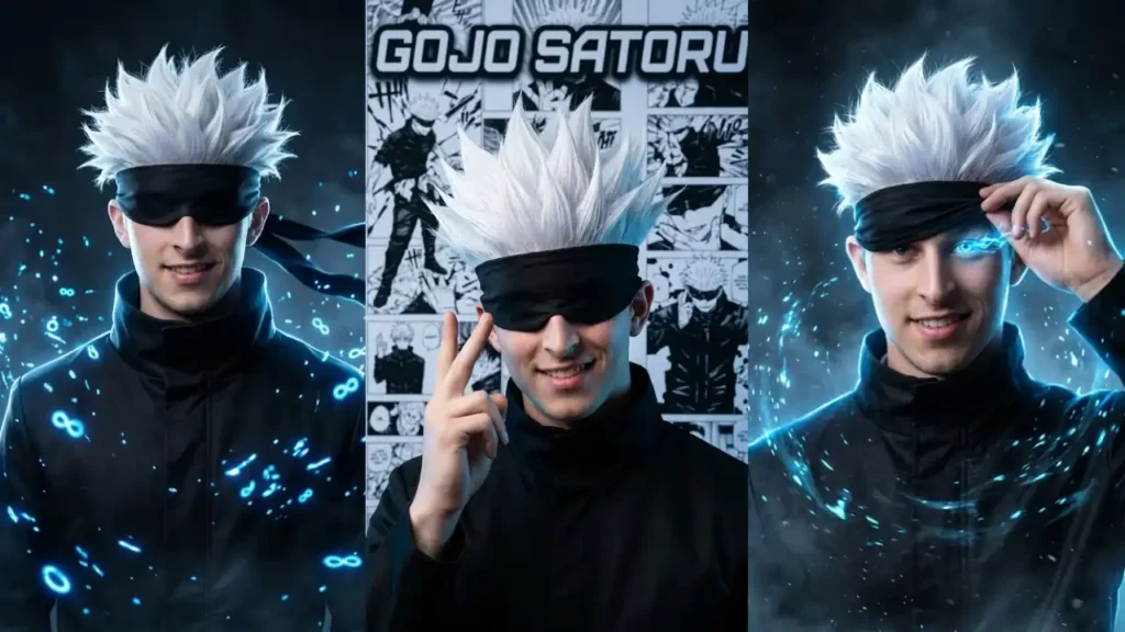 8 Gojo Gemini Prompts To Transform Your Photo Into A 4K Realistic Gojo-Style Sorcerer