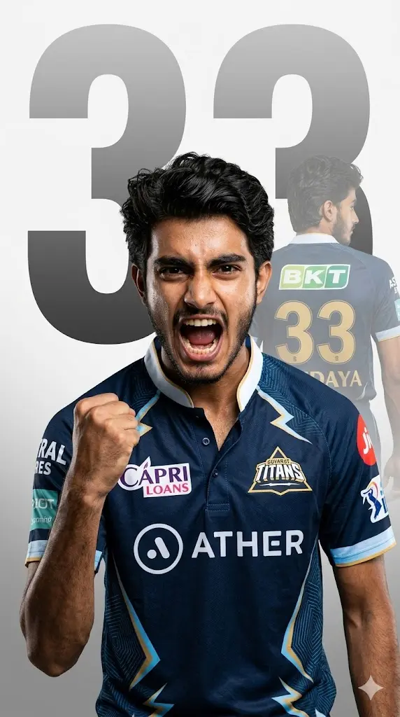 IPL Gemini Prompts: All 10 IPL Teams Jersey Prompt - Edit With Your Name and Number Gujarat Titans GT Gujarat Titans GT