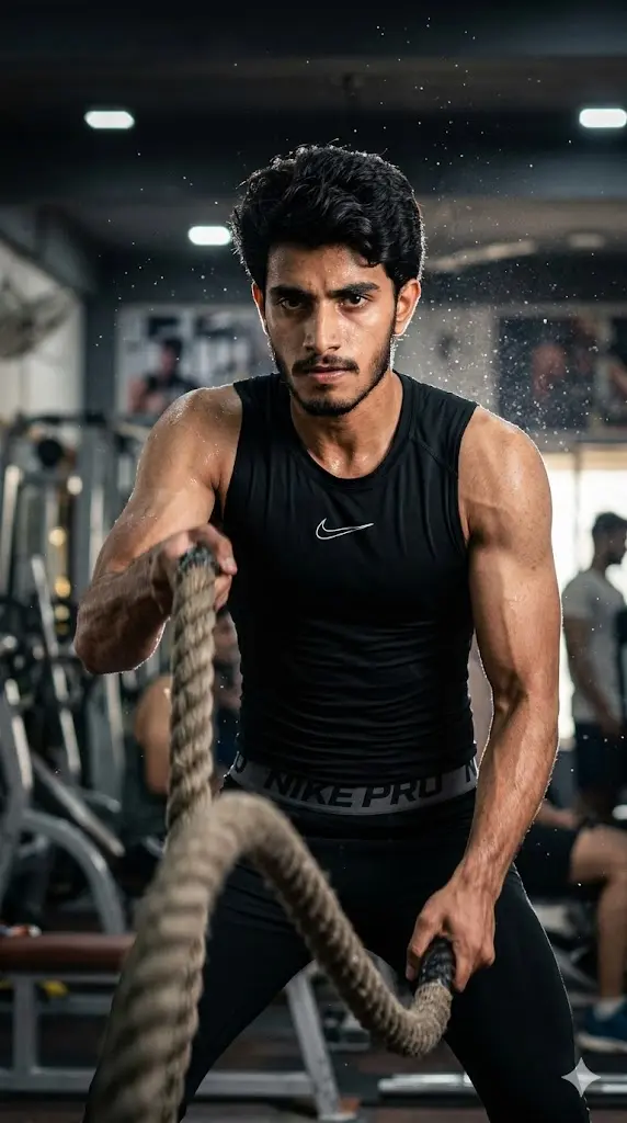 Gym Self Confidence Portrait