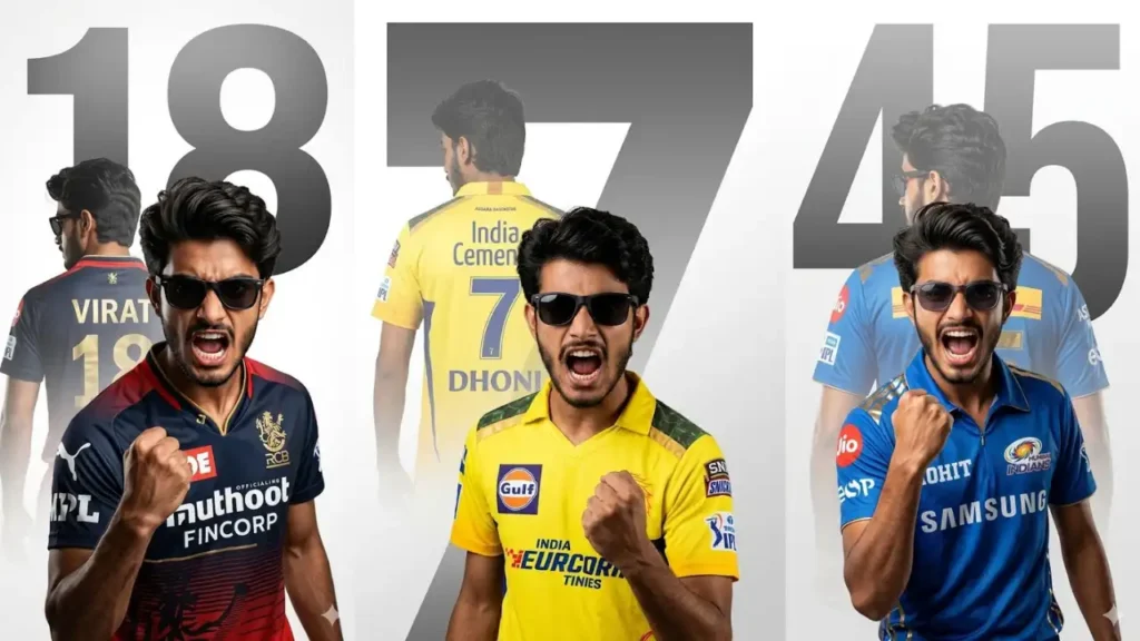 IPL Gemini Prompts: All 10 IPL Teams Jersey Prompt - Edit With Your Name and Number IPL Gemini Prompts IPL Gemini Prompts: All 10 IPL Teams Jersey Prompt – Edit With Your Name and Number