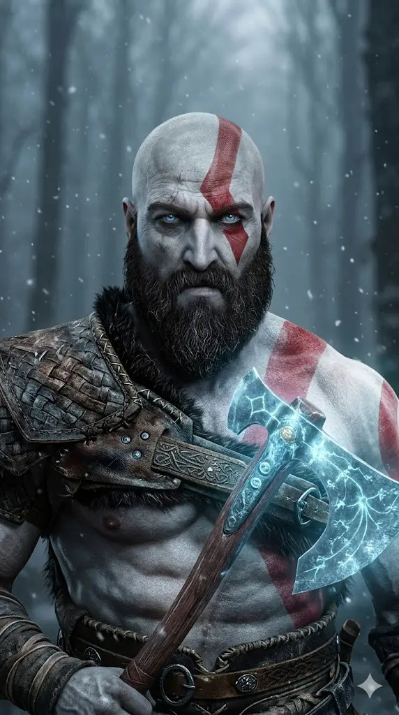 Leviathan Axe Portrait