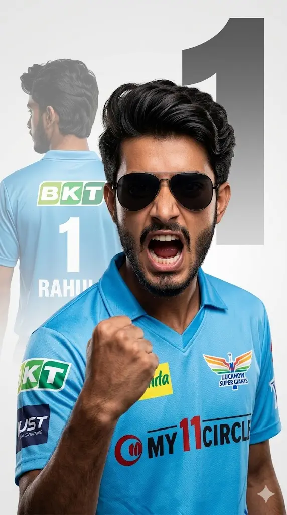 IPL Gemini Prompts: All 10 IPL Teams Jersey Prompt - Edit With Your Name and Number Lucknow Super Giants LSG Lucknow Super Giants LSG