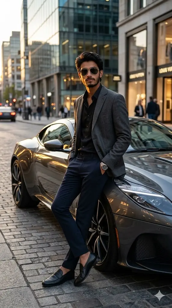 Luxury Car Boss Shot