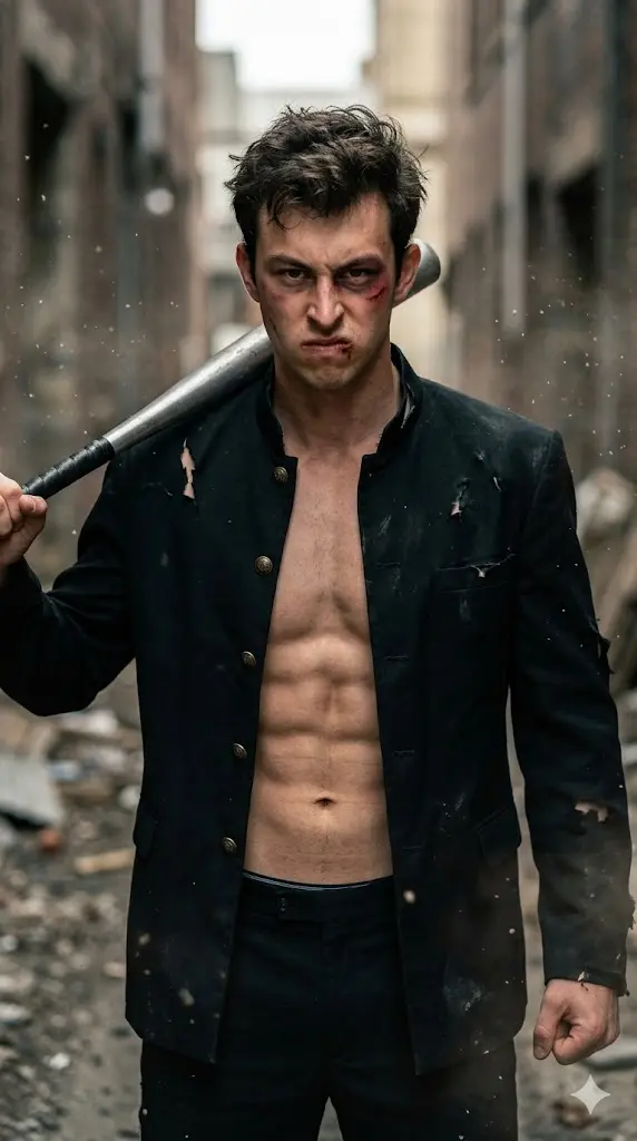 11 One Punch Man Gemini Prompts: Turn Yourself Into Iconic Realistic Anime Characters Metal Bat Rage Mode Metal Bat Rage Mode