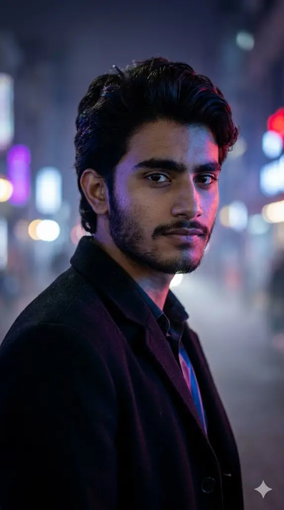 Midnight Street King Portrait