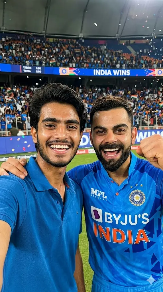 Post Match Victory Selfie