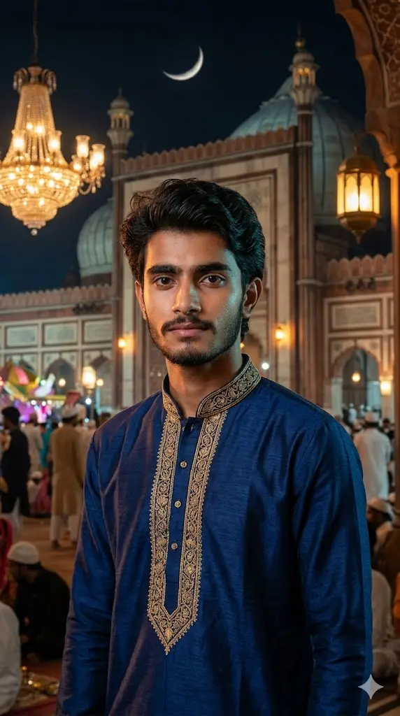 Royal Eid Night Portrait