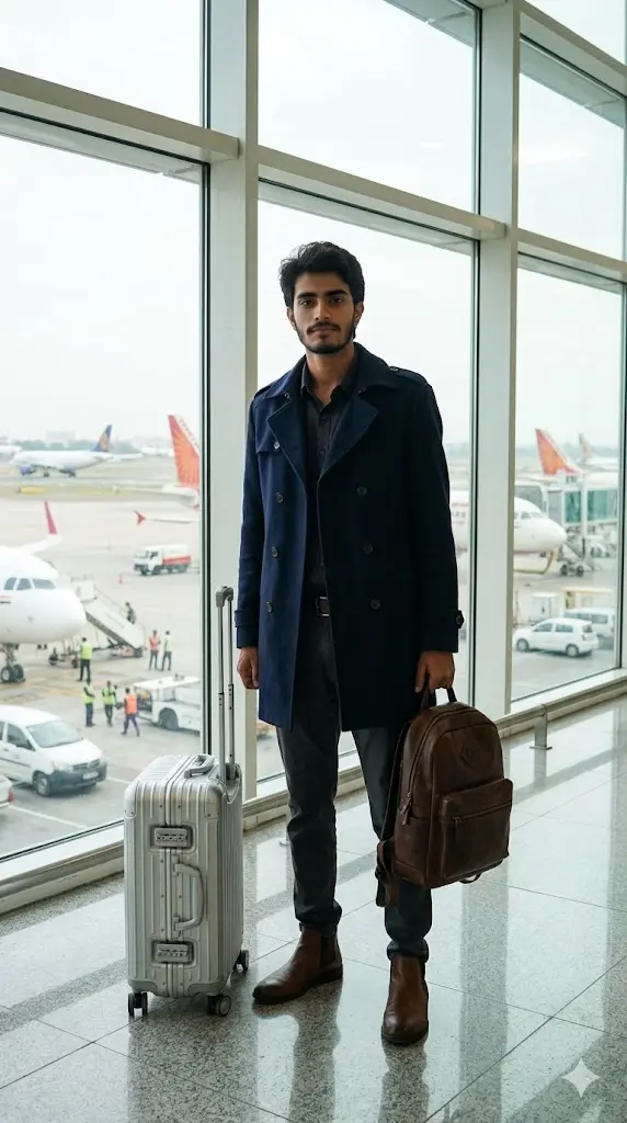 Airport Prompt Gemini: Turn Your Selfie Into a VIP Airport Look Without Leaving Home Runway View Airport Portrait Runway View Airport Portrait