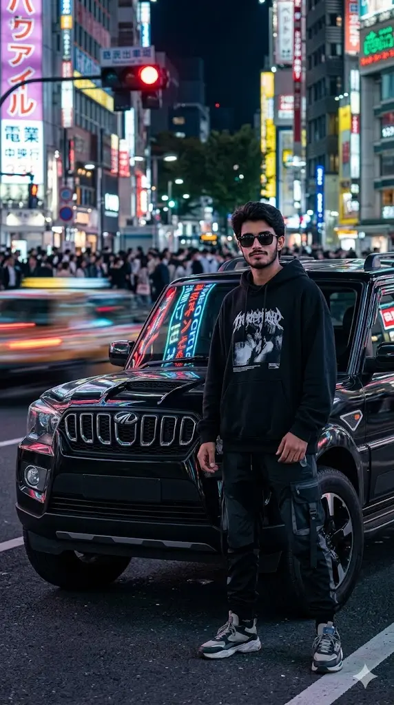 Scorpio City Night Boss Portrait