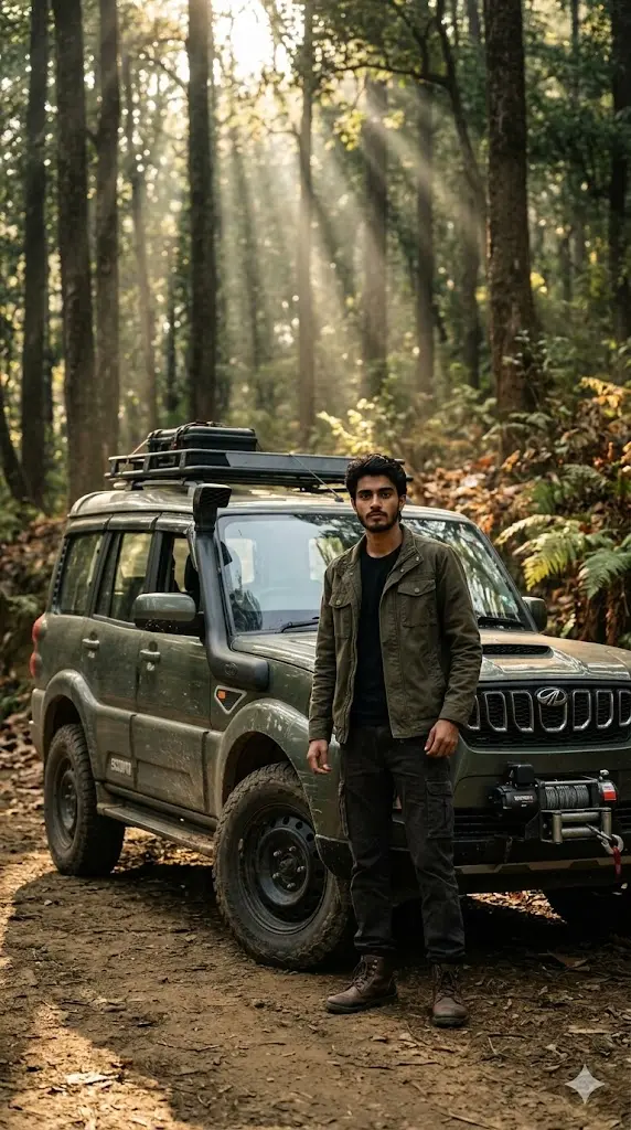 Scorpio Forest Edge Portrait